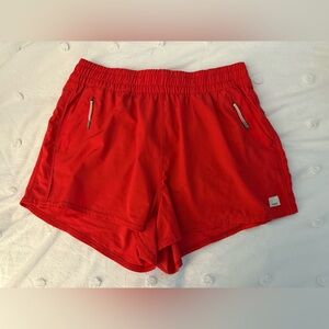 Vuori Red Dash Women's Shorts